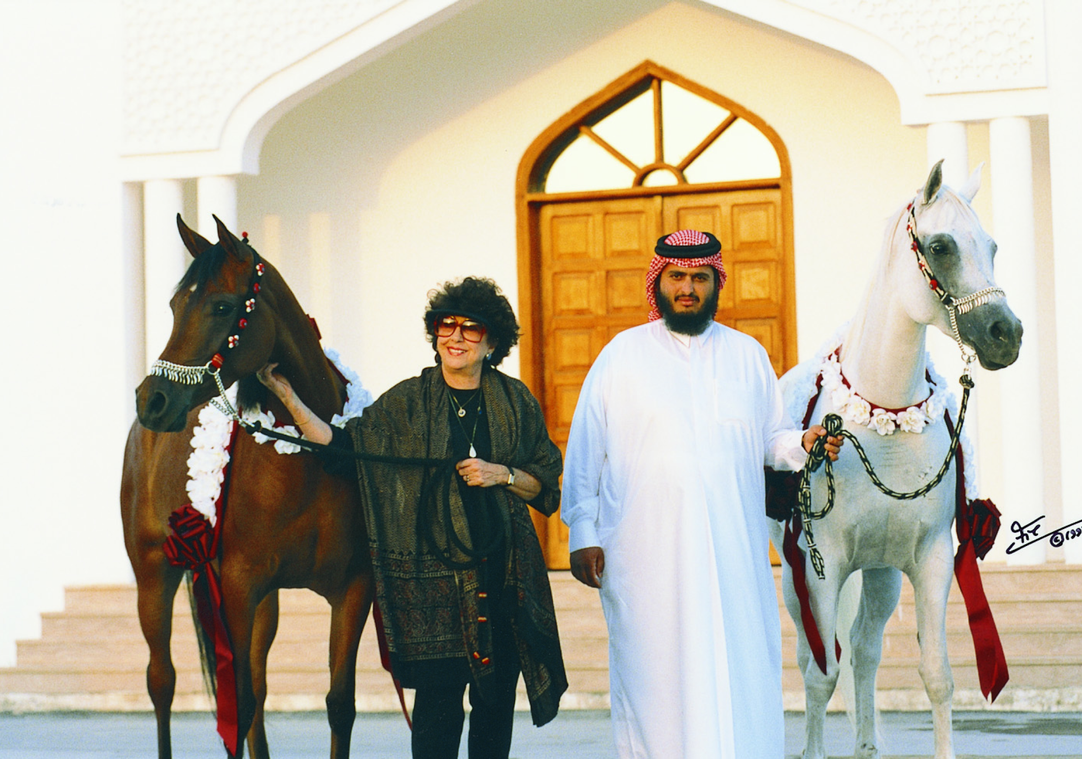 Judi Forbis and Sheik Abdul Aziz