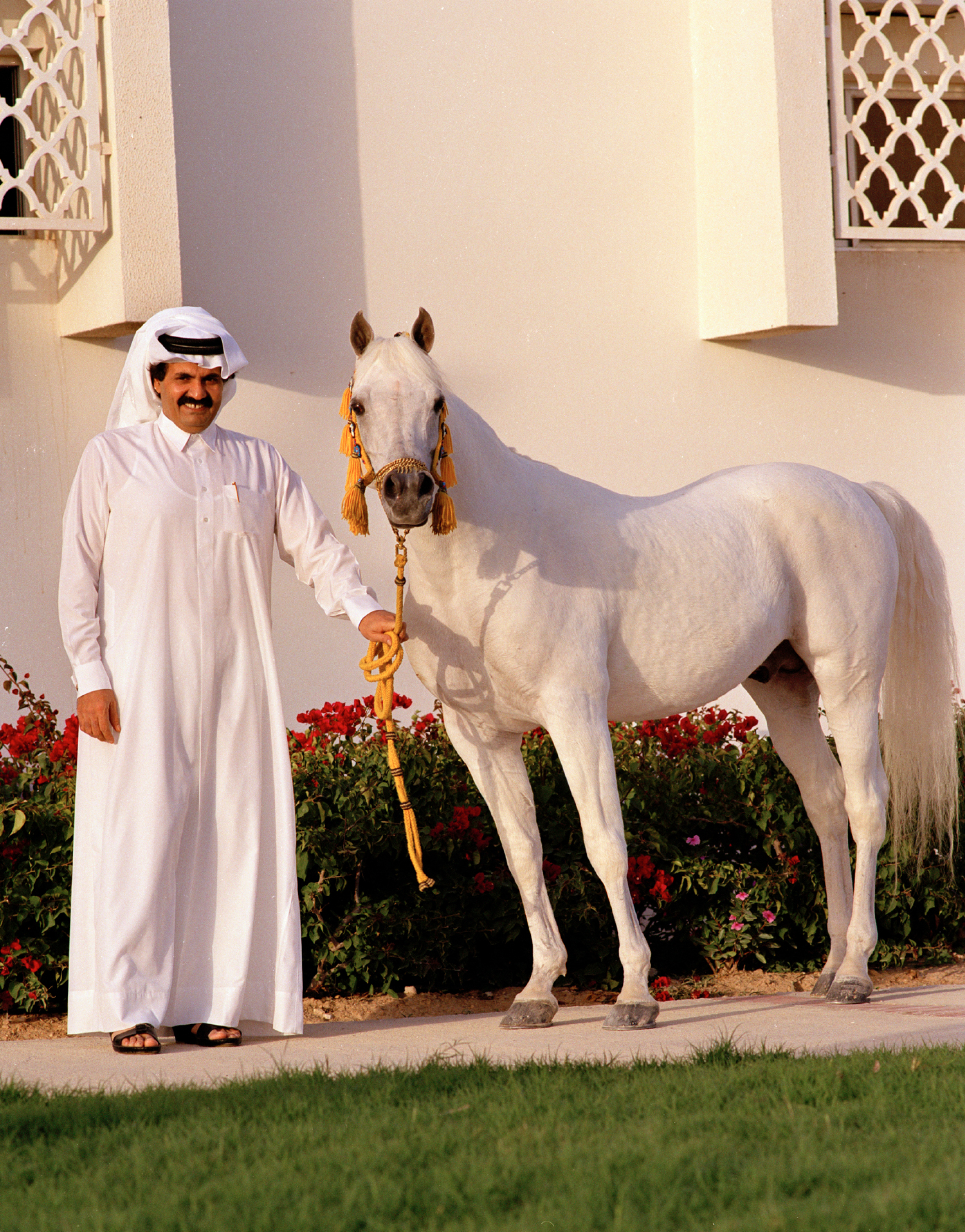 HH The Father Emir Sheikh Hamad Bin Khalifa Al Thani.